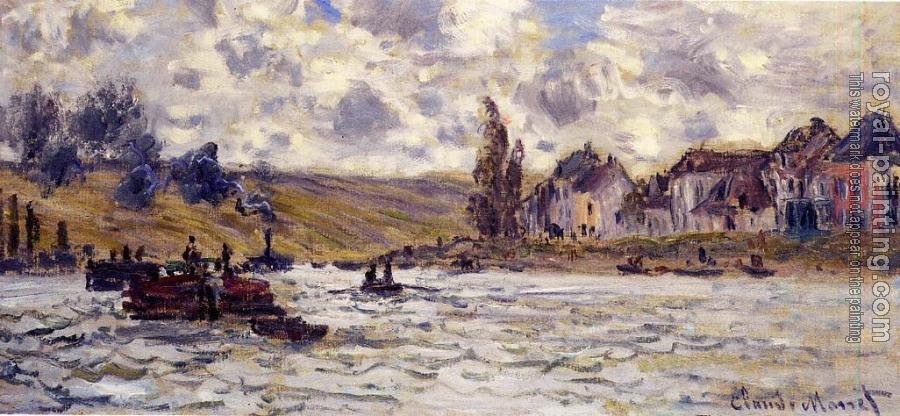 Claude Oscar Monet : The Village of Lavacourt